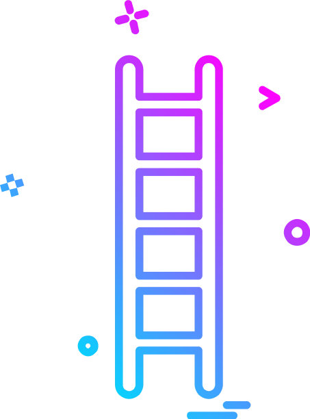 木楼梯图标设计图片下载