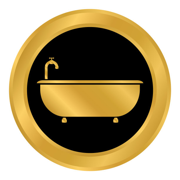 浴缸按钮白色图片下载