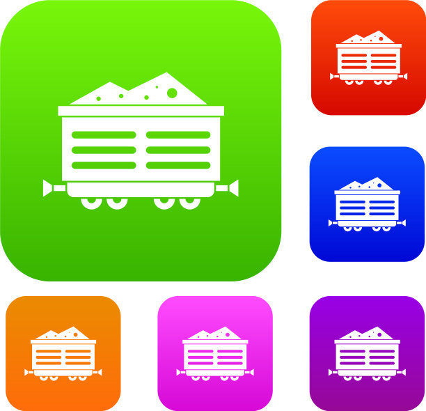 火车车厢装煤集图片下载