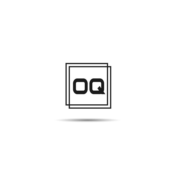 字母OQ logo模板设计图片下载
