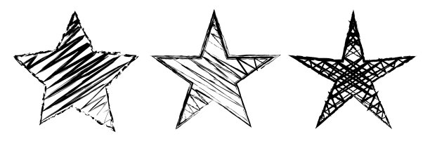 星形元素集合-图标集合图片下载