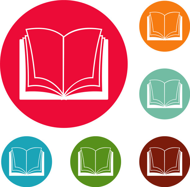 书籍字典图标圈设置图片下载