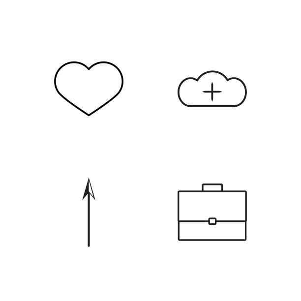 业务简单概述图标集图片下载