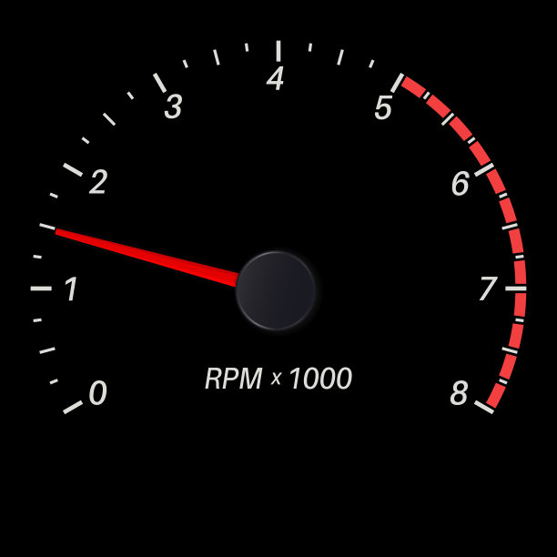 转速表黑色标度图片下载