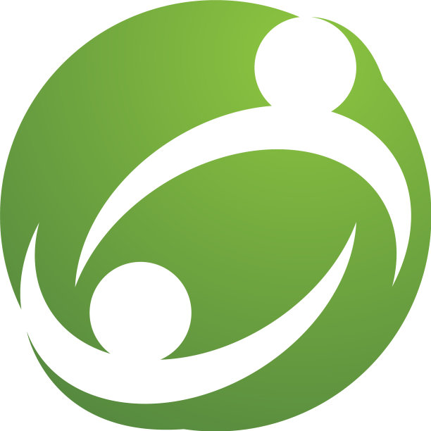 社区人关爱标志和符号模板图片下载