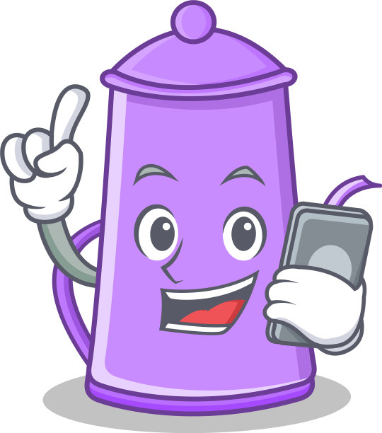 与手机紫茶壶人物卡通图片下载