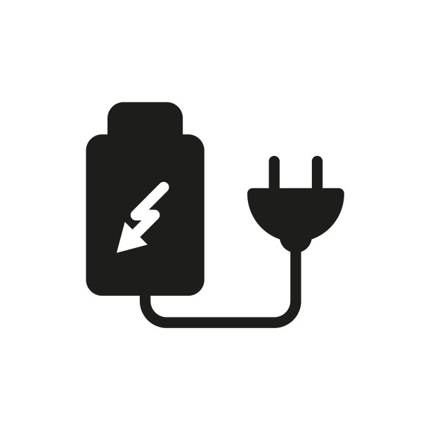 电池充电器由电插头图标图片下载