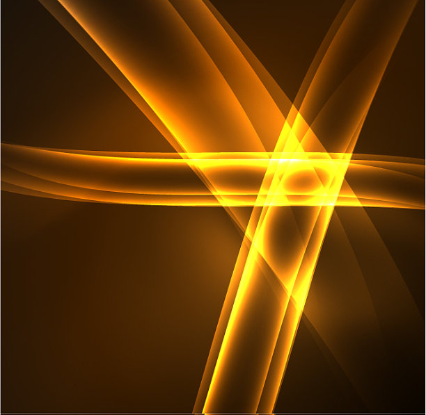 能量线在黑暗中发光图片下载