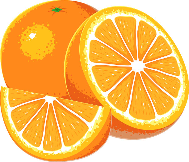 橙色水果图片下载