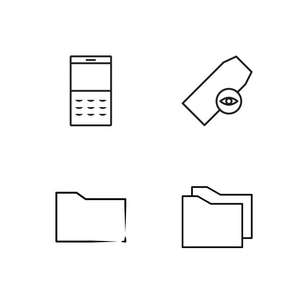 业务简单概述图标集图片下载