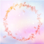 顺风飞翔的樱花花瓣随风飘落图片下载