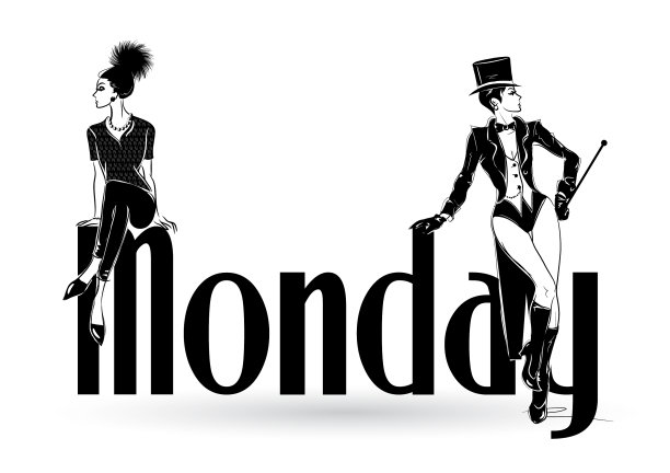 那个时尚女孩是素描风格的图片下载