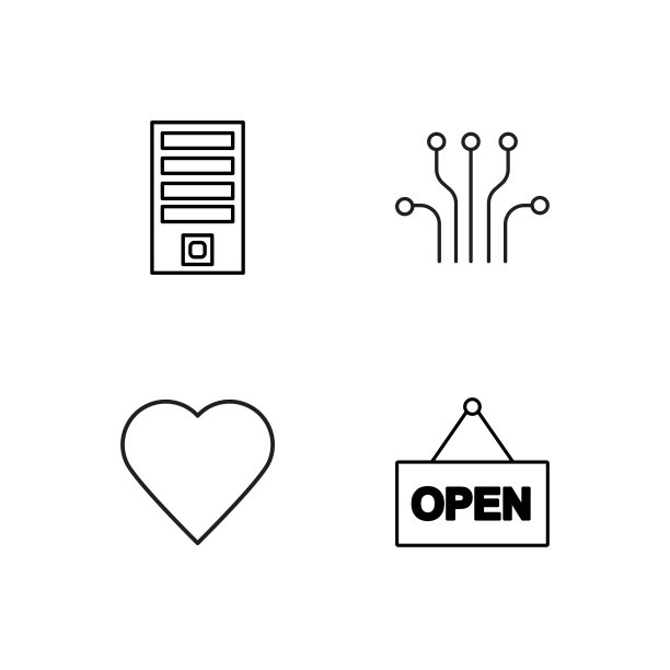 业务简单概述图标集图片下载