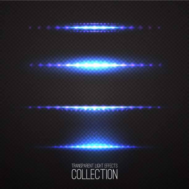 发光的灯光效果收集图片下载