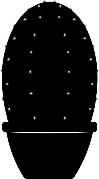 抽象的可爱的仙人掌图片下载