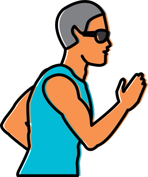 跑步健身的人图片下载