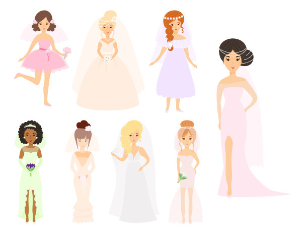 婚礼上新娘的角色图片下载