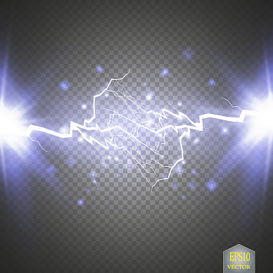 蓝色抽象能量冲击爆炸特图片下载