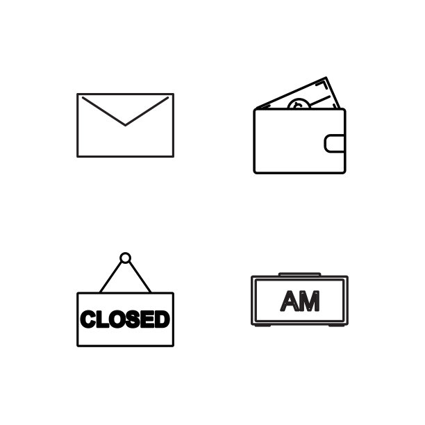 业务简单概述图标集图片下载