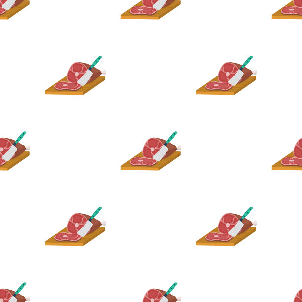 肉单图标在卡通风格的肉图片下载