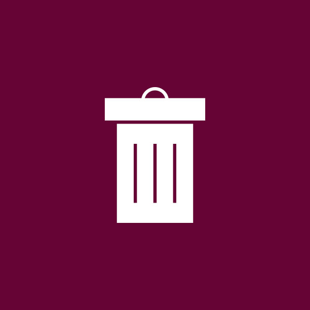 垃圾桶图标简单图片下载