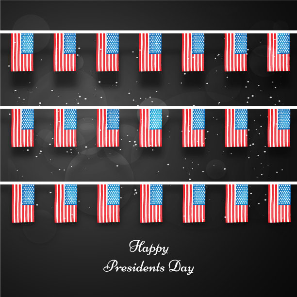美国总统日背景图片下载