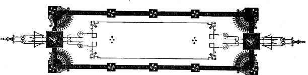 华丽的条幅有深色的粗线边图片下载