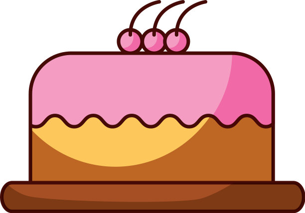 蛋糕美味浆果烘焙糕点食品新鲜图片下载