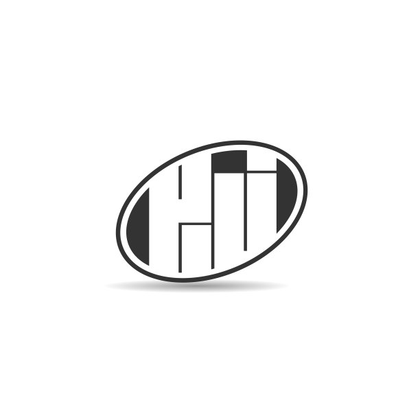 首字母KJ Logo模板设计图片下载