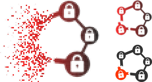 分解像素半色调破碎图片下载