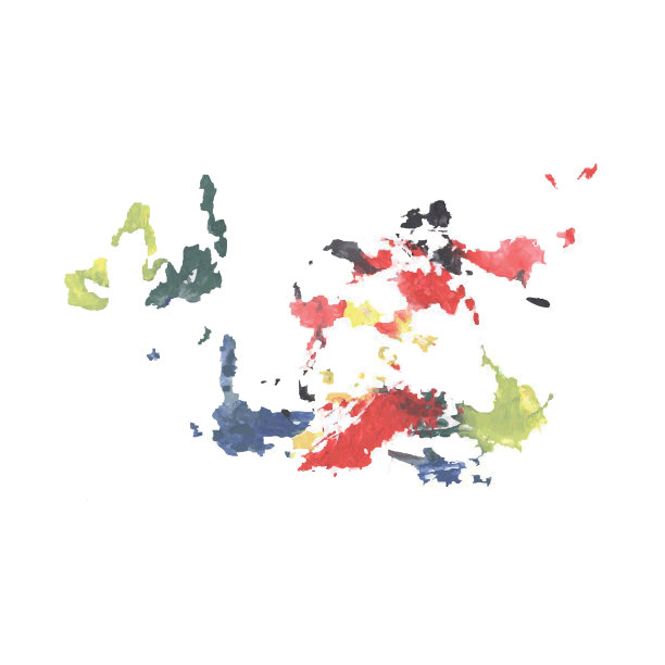 背景的多色斑点图片下载