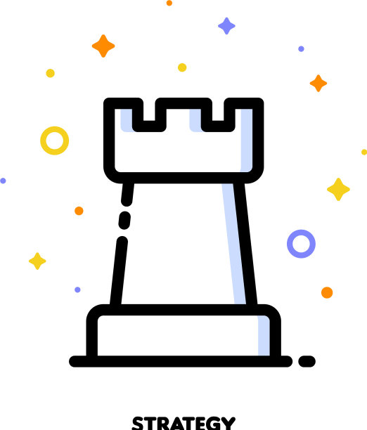 企业战略车棋子的图标图片下载