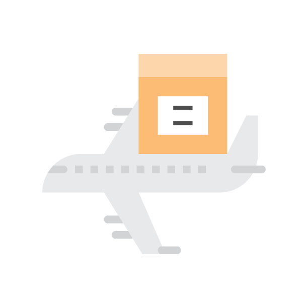 航空运输包裹图标图片下载
