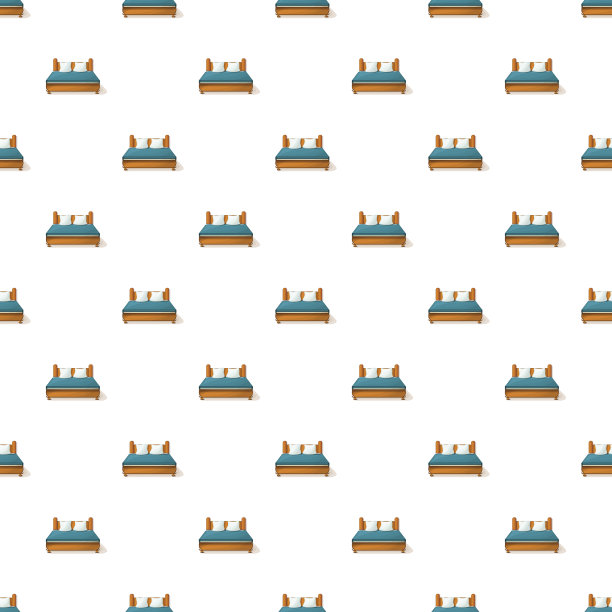 大床图案无缝图片下载