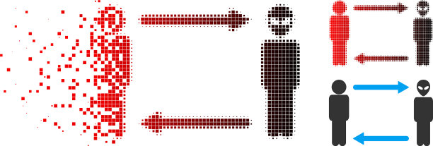 瓦解点半色调人交换外星人图片下载