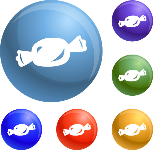 棒棒糖的图标集图片下载