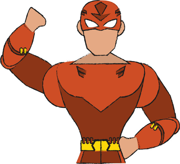 超级英雄人物卡通图片下载