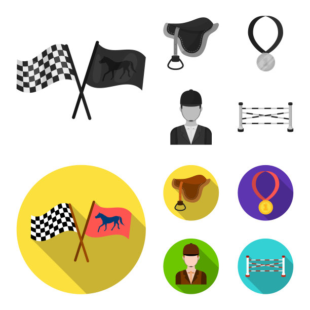 鞍马奖牌冠军和马场冠军图片下载