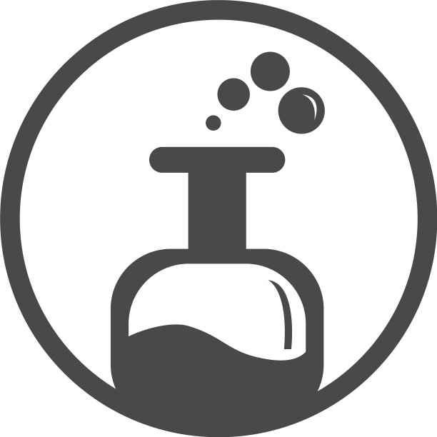 科学实验室用化学瓶图标图片下载