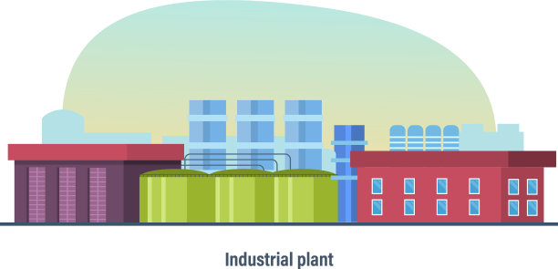 工厂内部外部工业建筑图片下载