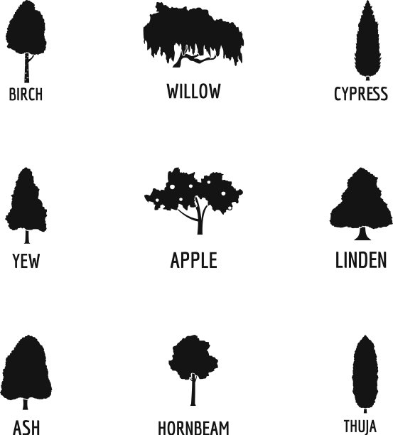 木材处理图标设置简单风格图片下载