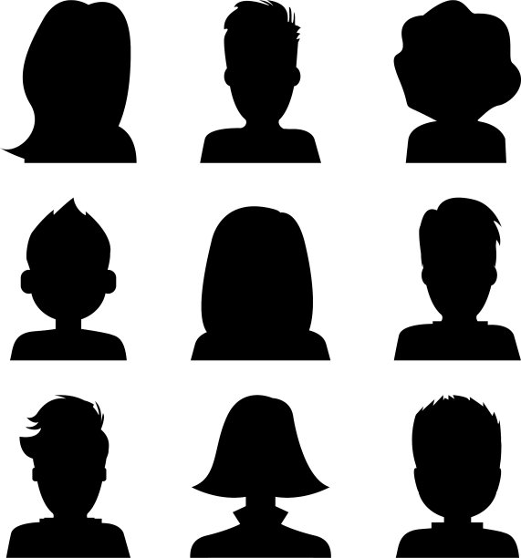 男女人物套装图片下载