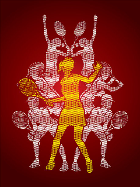 女子网球运动员图片下载