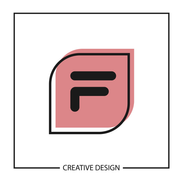字母f Logo模板设计图片下载