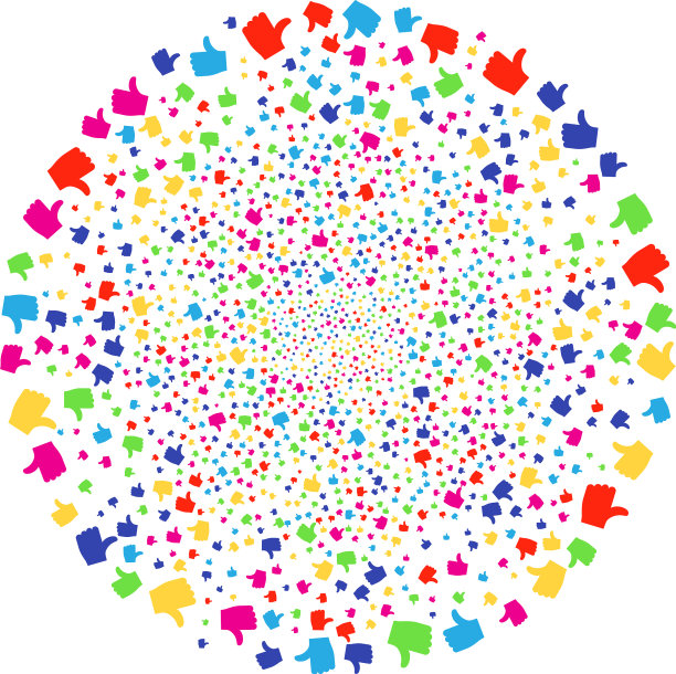 拇指向下撞击球状星团图片下载