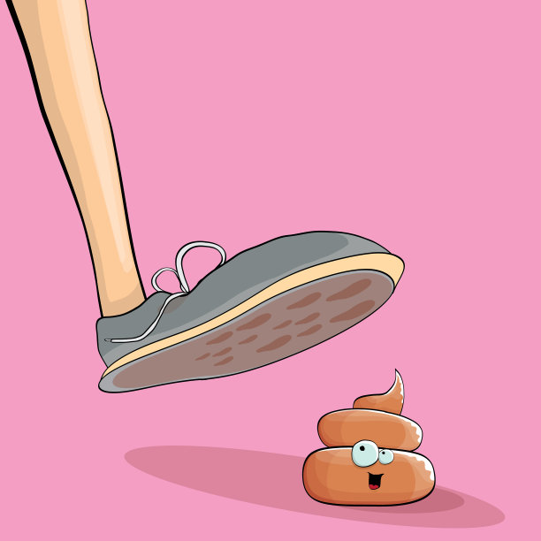 踩屎卡通漫画经营状况图片下载