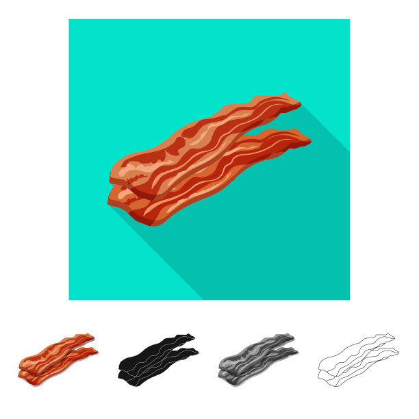 汉堡和三明治的标志图片下载