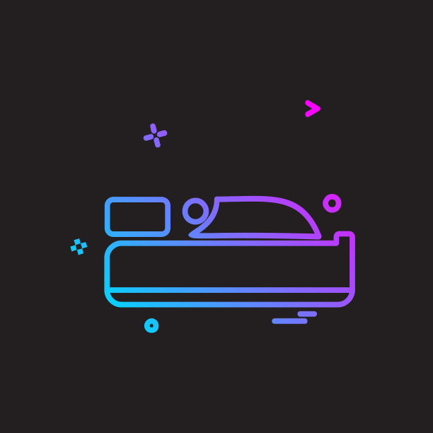 床上的图标设计图片下载