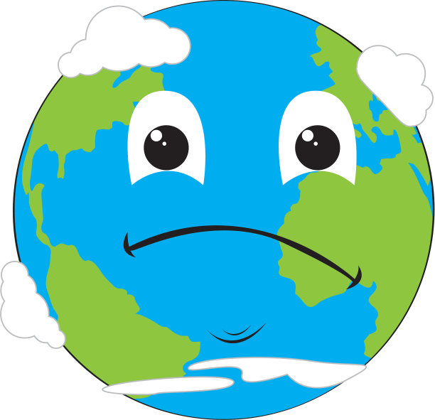 悲伤的地球情绪地球日图片下载