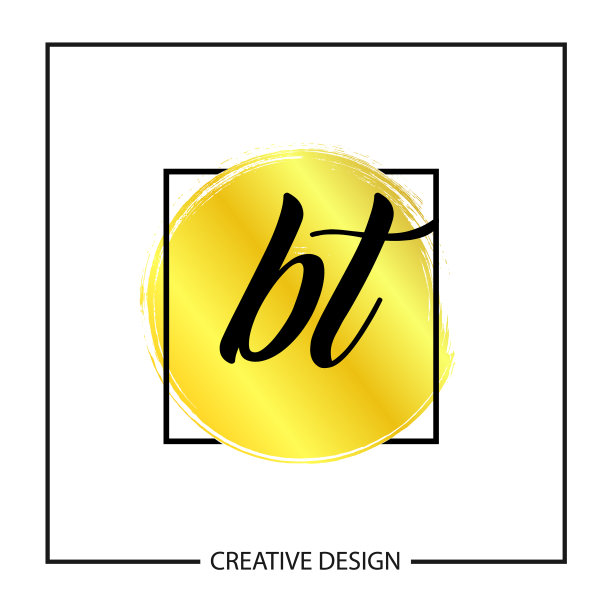 首字母bt标志模板设计图片下载